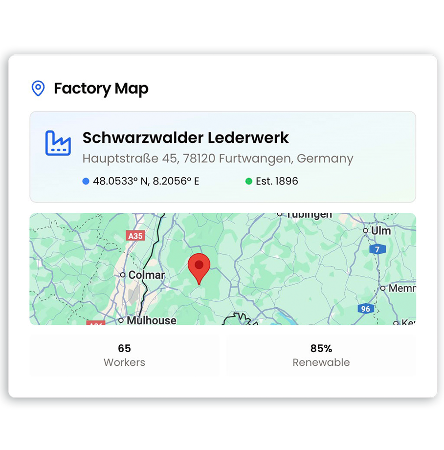 Leather belts DPP overview